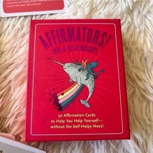 Affirmators Love Relationships Inspirational Cards Game Horoscope Affirmations